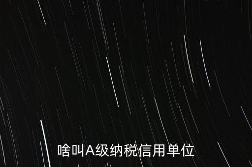 國稅信用級(jí)別是什么意思，納稅信用等級(jí)null級(jí)是什么意思有什么影響嗎